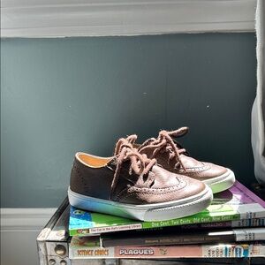 Janie and Jack Brown Kids Dress Shoes